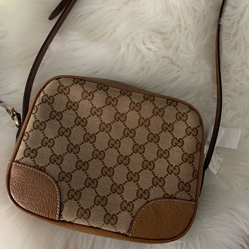 Bree Original GG canvas mini messenger bag